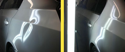 Body repair without paint damage